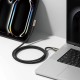 Ringke 3.2 gen. 2x2 USB-C, PD 3.1 240W 2m angled cable - black