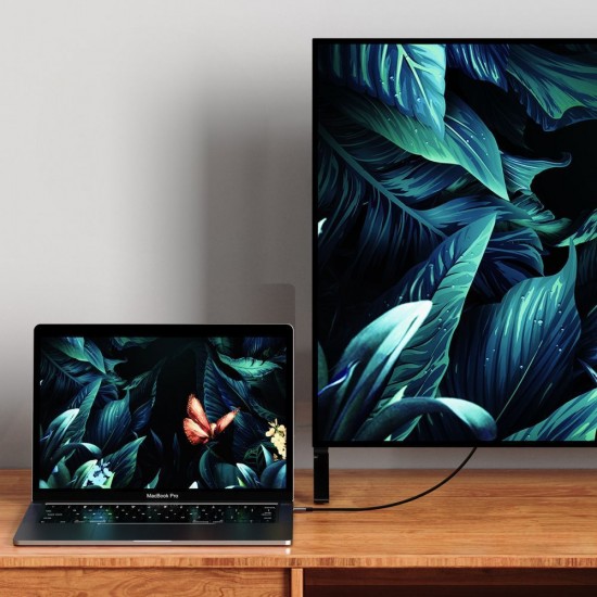 Tech-Protect UltraBoost DisplayPort / HDMI 2.0 Cable 4K 60Hz 2m - Black