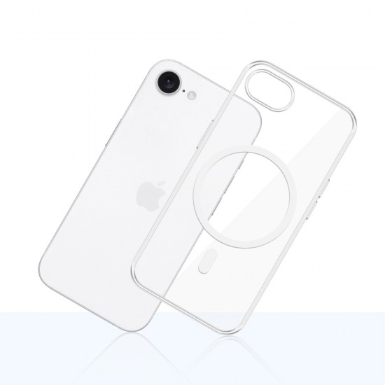 3mk Clear MagCase for Apple iPhone 16E - transparent