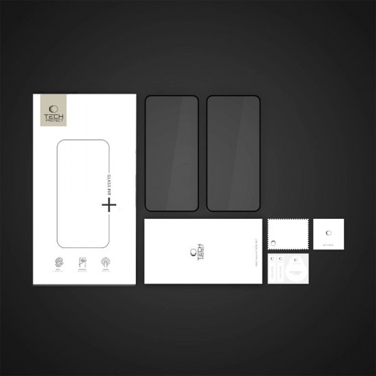 Tech-Protect Glass Fit+ 2-pack tempered glass for Xiaomi Poco X7 5G - black