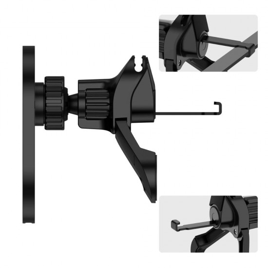 Tech-Protect MM15W-V6 Magnetic MagSafe Car Air Vent Holder - Black