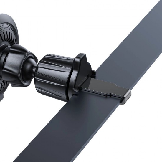 Tech-Protect MM15W-V4 Magnetic MagSafe 15W Car Holder for Cockpit / Windshield / Air Vent - Black