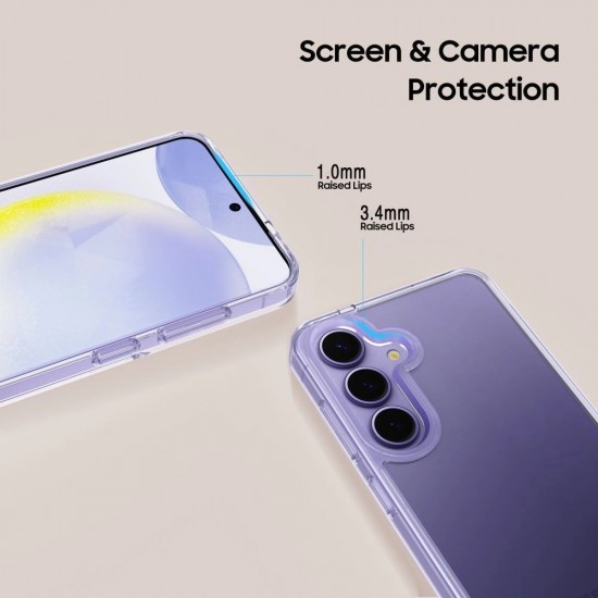 Tech-Protect FlexAir Hybrid Case for Samsung Galaxy A36 5G - Transparent