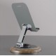Dudao F17M 360° metal phone stand - gray