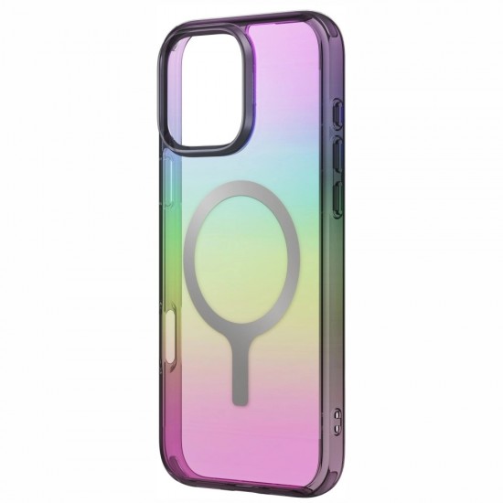Uniq Iridescia Magclick Charging Case for iPhone 16 Pro - Black