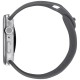 Uniq Voute tempered glass case for Apple Watch 10 46 mm - silver