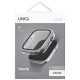Uniq Voute tempered glass case for Apple Watch 10 46 mm - silver