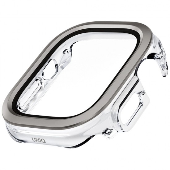 Uniq Voute case with tempered glass for Apple Watch Ultra 49 mm - silver