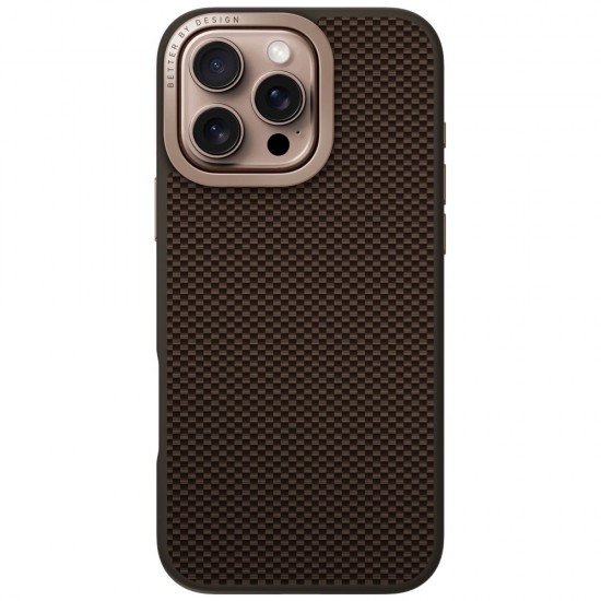 Uniq Keva Max Magclick Charging Camera Stand Case for iPhone 16 Pro - Brown