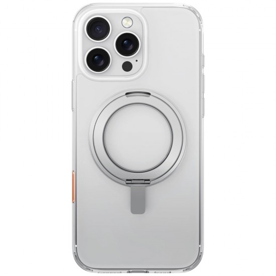 Uniq Swivix 360 Rotating Kickstand Case for iPhone 16 Pro - Transparent