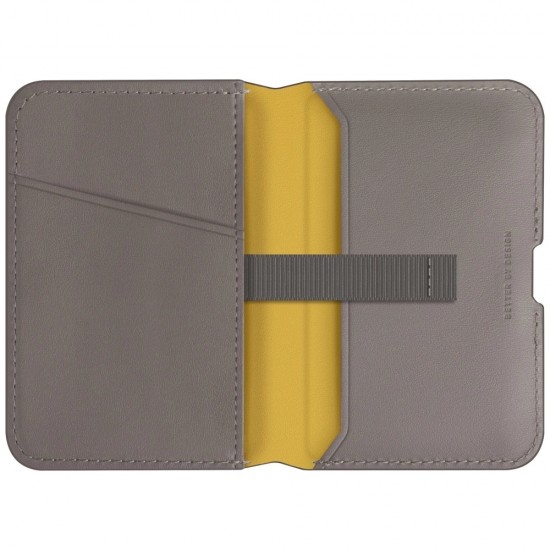 Uniq Lyden DS RFID Magnetic Wallet with Phone Stand - Gray