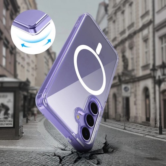 Tech-Protect FlexAir Hybrid MagSafe Case for Samsung Galaxy A56 5G - Transparent