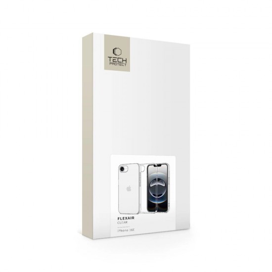 Tech-Protect FlexAir Case for iPhone 16e / 17e - Transparent