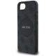 Guess 4G Circle Classic Logo MagSafe case for iPhone 16e - black