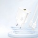 Dudao A27S 25W GaN USB-A Charger - White