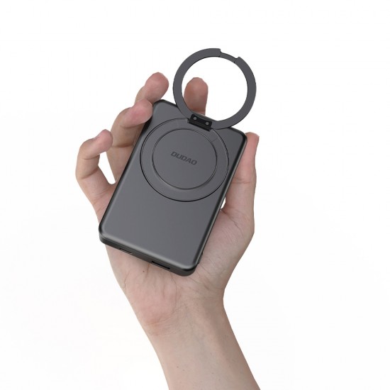 Dudao K28S 20W PD 5000mAh Powerbank with MagSafe and Stand - Gray