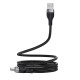 Acefast C11-04 USB-A - USB-C 3A Cable 1.2m Magnetic Braid - Black