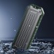 Wzmocniona kieszeń dyskowa Orico OTPX-G2 M.2 NVMe/SATA SSD USB-C 3.2 taktyczna - szaro-zielona