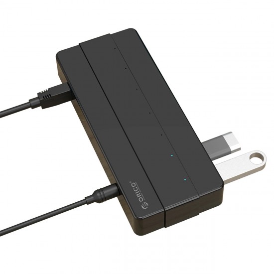 Hub Orico H7928-U3-V1 7x USB-A 3.0 - black