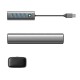 Orico PDD4U-U3 Hub 4x USB-A 3.0 - Gray