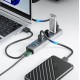 Orico CL7U-U3 hub 7x USB-A 3.0 + USB-C 5V/3A 1m - gray