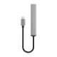 Orico AH-13 USB-C Hub Docking Station 1x USB-A 3.0 + 3x USB-A 2.0 - Gray