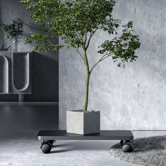 Orico CPB6 Computer Stand with Wheels - Black