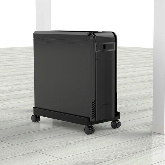 Orico CPB2 Computer Stand with Wheels - Black