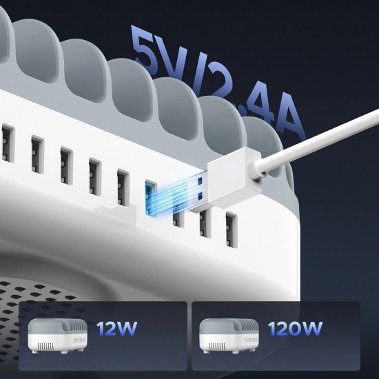 Orico DUK-10P-V1 Smart Charging Station 10 x USB-A - White