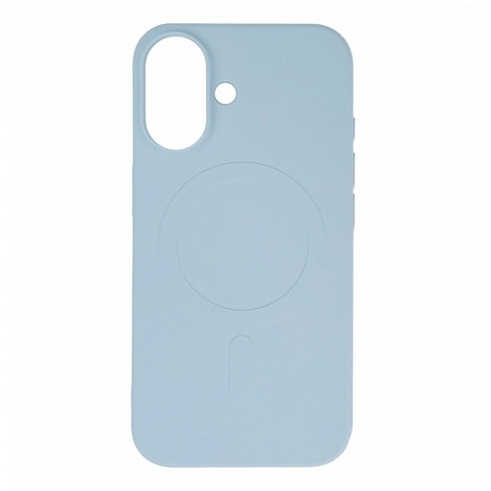 Liquid Silicone Case MagSafe for Samsung Galaxy S25 - Blue