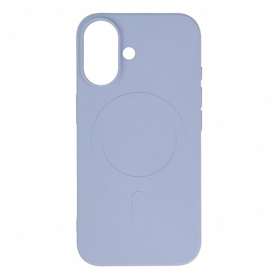 Liquid Silicone Case MagSafe for Samsung Galaxy S25 - Purple