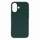 Liquid Silicone Case MagSafe for Samsung Galaxy S25 - Green