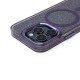 Wozinsky Glitter Case MagSafe for Samsung Galaxy S24 FE - Purple with Glitter
