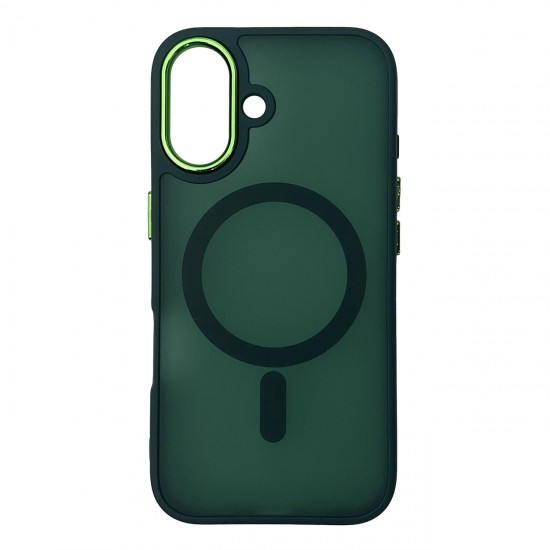 Wozinsky Fashion Case with MagSafe for Samsung Galaxy S24 FE - Green