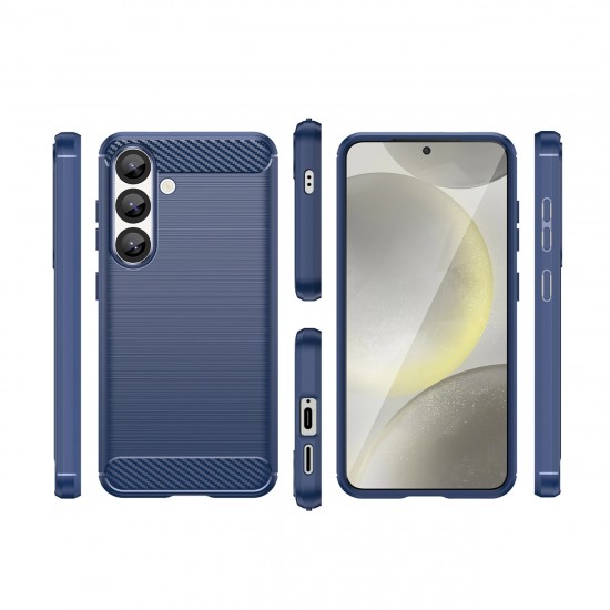 Carbon Case for Samsung Galaxy S25 Edge - Blue