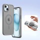 Dux Ducis Lawa Leather Case for iPhone 15 - Gray