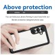 Outer Space Case for Samsung Galaxy S25 Edge Cover with Flexible Frame - Black