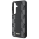 DKNY Leather Checkered Pattern MagSafe Case for Samsung Galaxy S25 Black