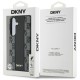 DKNY Leather Checkered Pattern MagSafe Case for Samsung Galaxy S25 Black