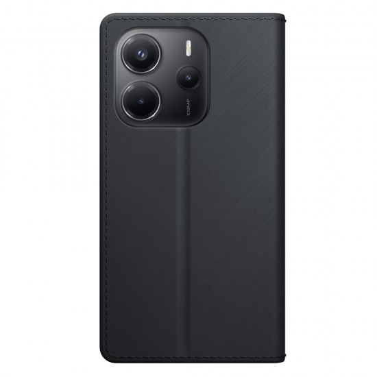 3mk Wallet Case for Xiaomi Redmi Note 14 4G - black