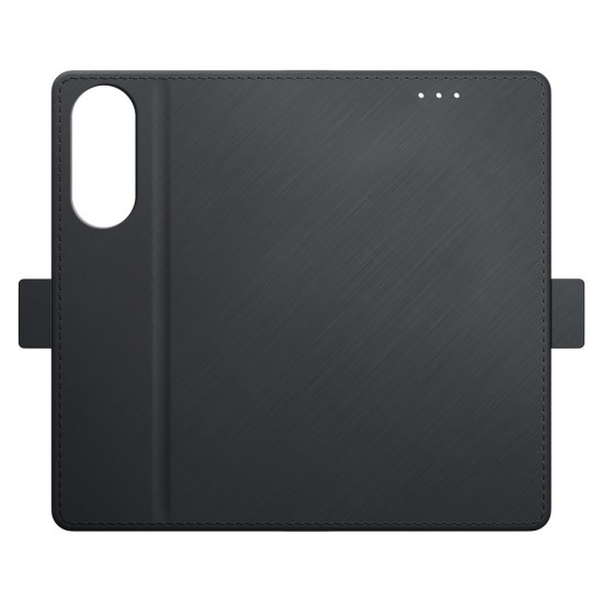 3mk Wallet Case for Samsung Galaxy S25 Edge - Black