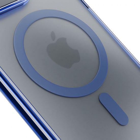 3mk Frosty MagCase for Apple iPhone 16E - Blue