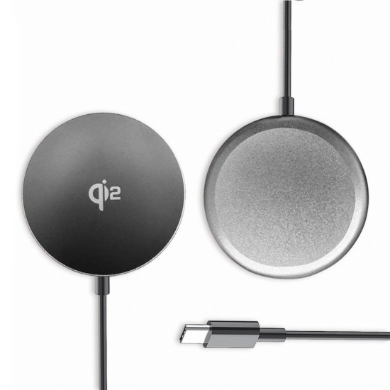 Wozinsky 15W Wireless Qi2 Inductive Charger - Black