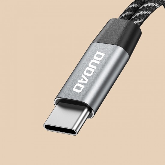 Dudao L13C+ 2in1 USB-C Adapter - Gray