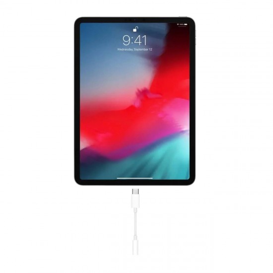 Apple MW2Q3ZM/A Adapter USB-C - mini jack 3.5mm - white