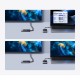 HDMI Transmitter Ugreen CM737 Wireless Transmitter and Receiver - Black and Silver