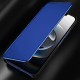 Clear View Case for iPhone 16e / 17e Flip Cover - Blue