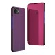 Clear View Case for iPhone 16e / 17e Flip Cover - Pink