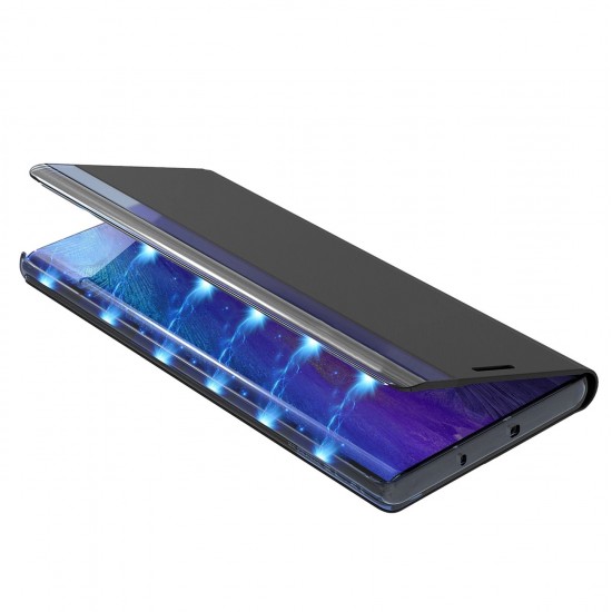 New Sleep Case with flap and stand for iPhone 16e / 17e - black