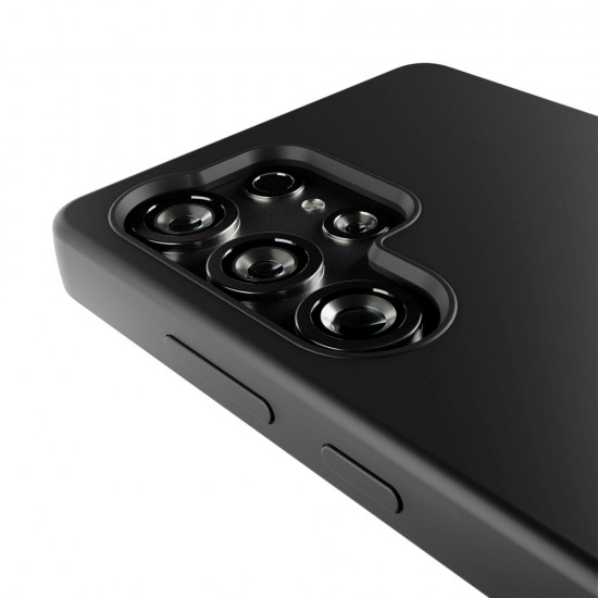 Puro Icon Mag Silicone Case with MagSafe for Samsung Galaxy S25 Ultra - Black